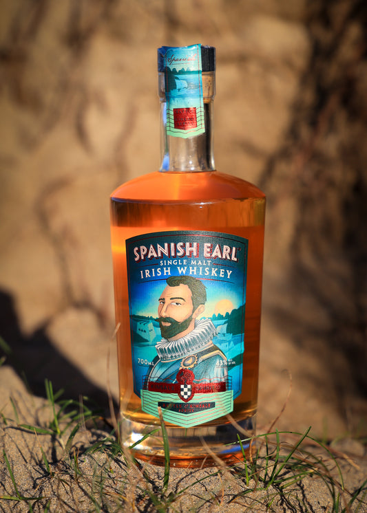 * SALE PRICE $49.99 (was $55.00) Spanish Earl Single Malt Irish Whiskey 750ml/75cl