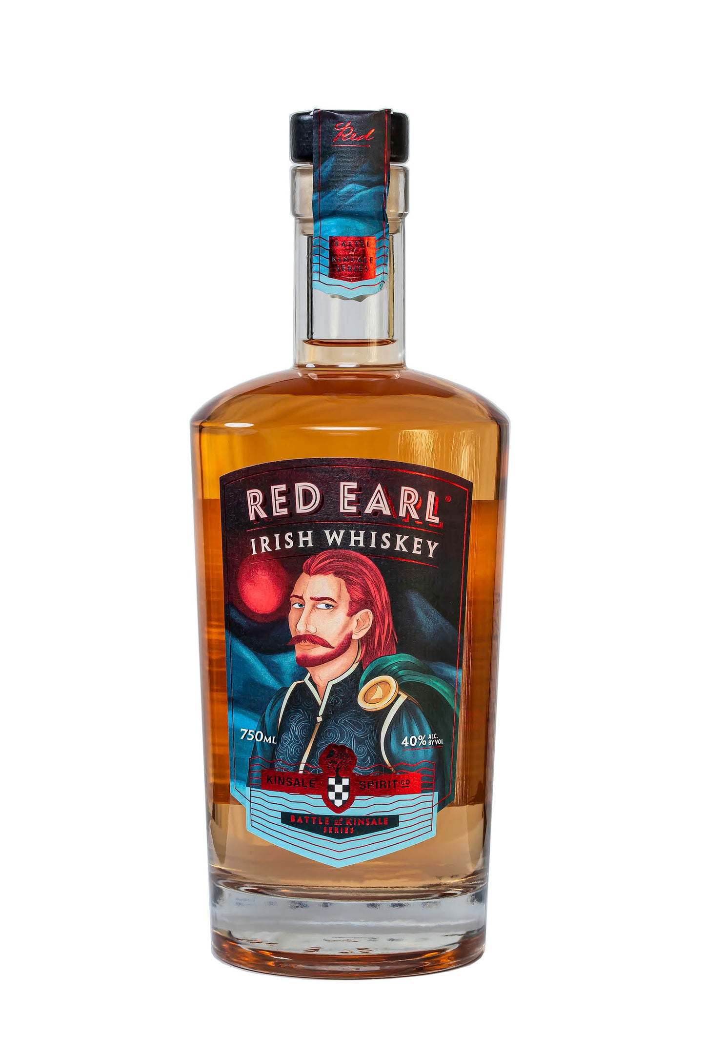 * SALE PRICE $29.99 (was $32.00) Red Earl Irish Whiskey 750ml/75cl