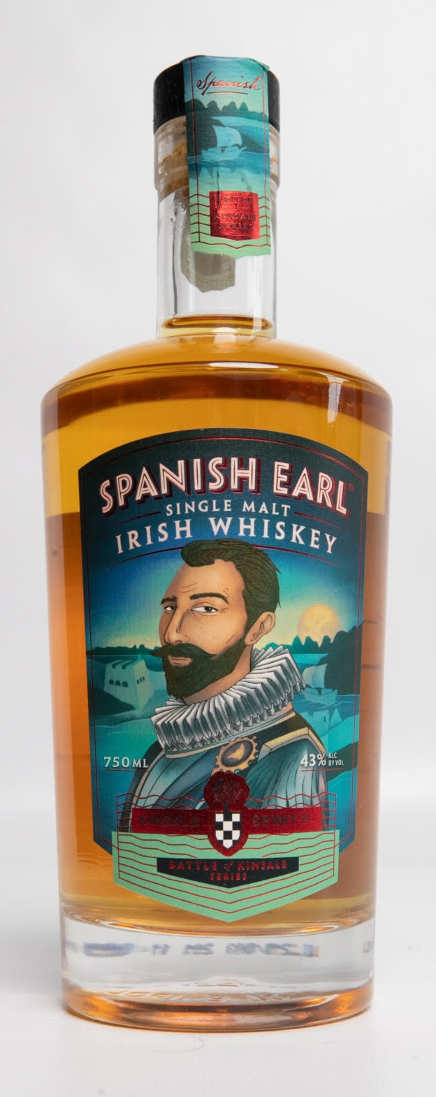 * SALE PRICE $49.99 (was $55.00) Spanish Earl Single Malt Irish Whiskey 750ml/75cl
